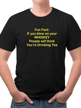 Fun Fact Whiskey funny Tee Shirt